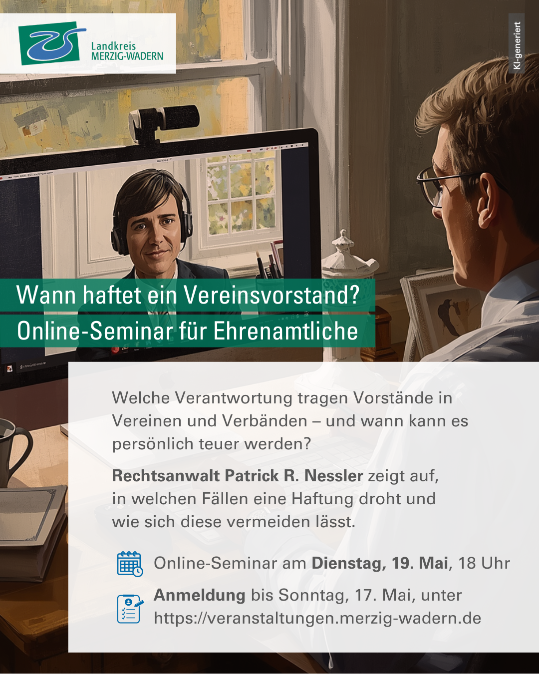 Symbolbild für die Veranstaltung „Die Haftung des Vorstands“